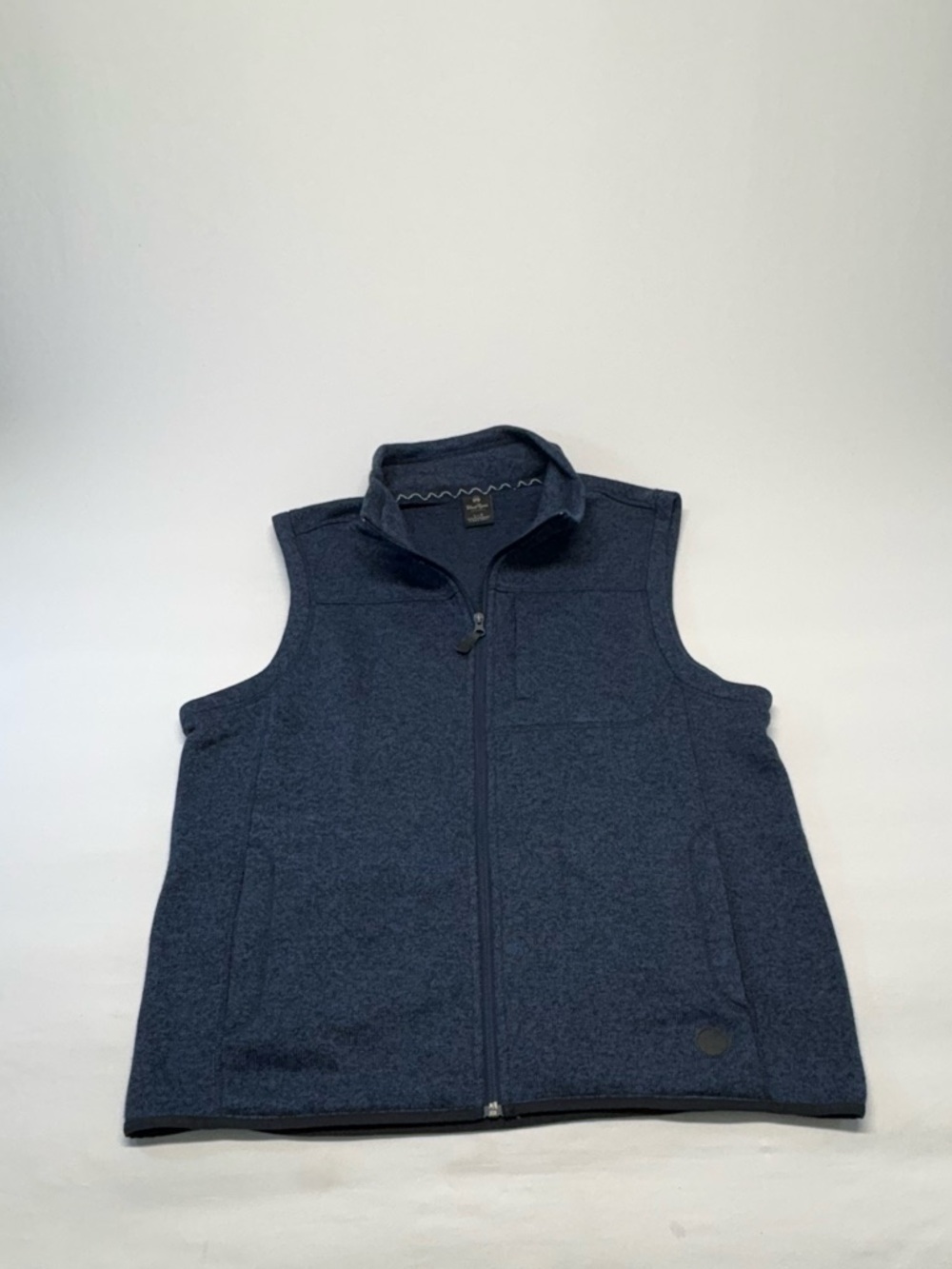 WindRiver Men's Navy Full-Zip Fleece Vest -Size Large